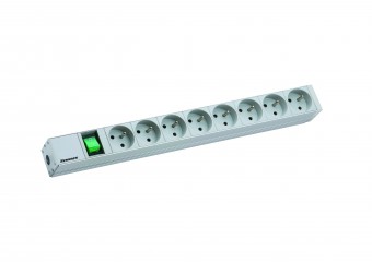 19 PDU, 1U, 8xUTE, 1xSwitch, 2m, CEE7/7