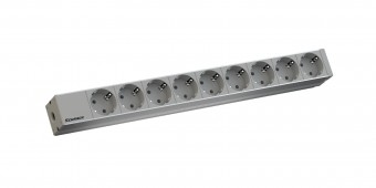 19 PDU, 1U, 9xSchuko, 2m, CEE7/7