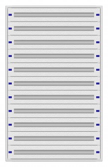 4M-33UV, 11-randuri, 495UH, H1565L980A200mm