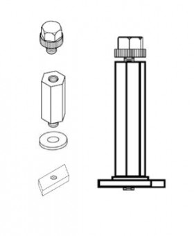 Accesorii suplimentare de fixare masca plastic lat 4 si 5