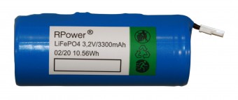 Accu 3,2V 3,0Ah LiFePO4 ptr.LED C.il KM,KSC,KMB,ASM,ZAW