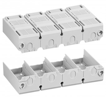 Acoperire borne v. scurta 4 poli pt. MX1