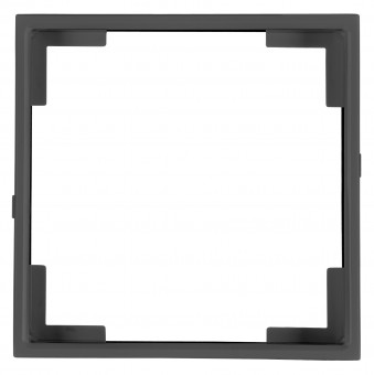 Adapter frame 55x55mm to 50x50mm, anthracite, 1PU = 5 pieces