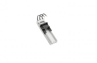 Adaptor 25A cu sina de montaj ajustabila 45x160