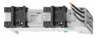 Adaptor montaj aparate modulare 25A 45mm 2sine