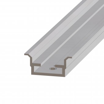 Aluminium H/C rail for 428mm Divided Front Plates, Wide 3