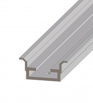 Aluminium H/C Rail for Cable canal 40mm, Wide 5