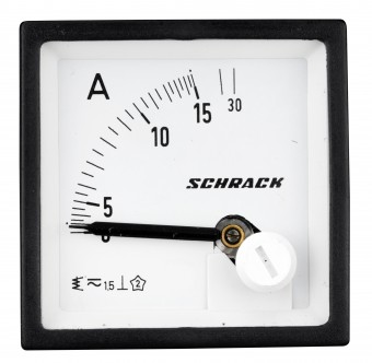 Ampermetru 48*48mm, 15A, conexiune directa, AC