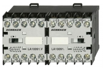 Ansamblu inversor sens 4kW 24VDC interblocat mecanic + 1ND