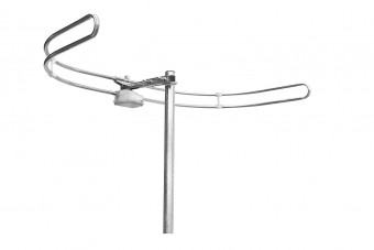 Antena radio FM stereo de exterior,Conector F,Al