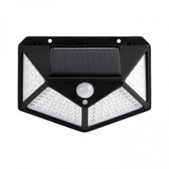 Aplica solara cu senzor LED IP54