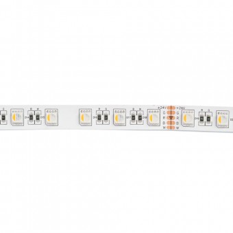 Banda LED 24V 60 LED/m 14.4W/m RGB + 3000K IP20 Rola 5m - ERSTE