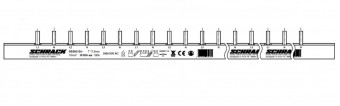 Bareta 4P, 16mm², pin, 1m