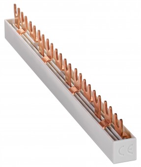 Bareta compacta furca 3P, 4xMCB-3p, 12M, 10mm²
