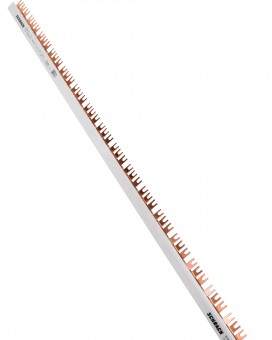 Bareta cu contacte furca 10 mm², 3P, L1/L2/L3,1m
