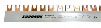 Bareta cu contacte furca, 16 mm², L2, 1 pol, 57UH (1m)