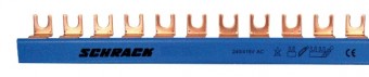 Bareta furca pt. nul 10mm², 1m