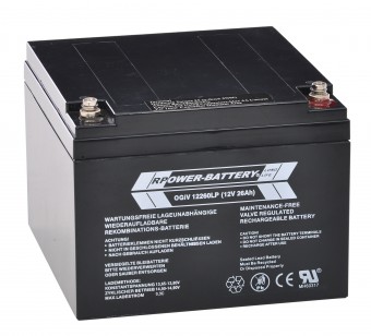 Baterie set 216V 18 buc. Longlife OGIV 12V/33Ah incl.cabluri