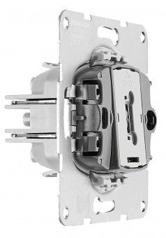 Bathroom control switch w light indicator and fan,1 rocker