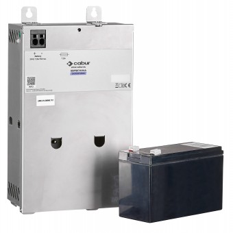 Battery Bank Enclosure with 1x NLBA007L battery, 24VDC 7Ah