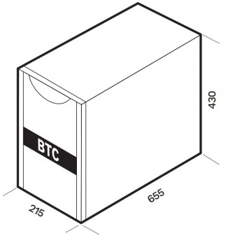 Battery box 72V 40Ah