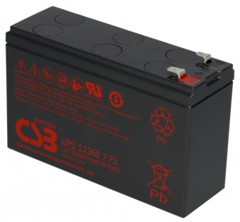 Battery CSB GiV high current 12V/360W for 5 min.