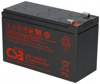 Battery CSB GiV high current 12V/460W for 5 min. UPS12460