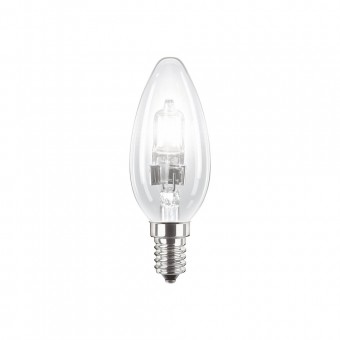 Bec Halogen Ecoclassic Lumanare B35 28W E14