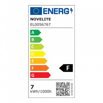 Bec LED A60 7W E27 6400K – NOVELITE