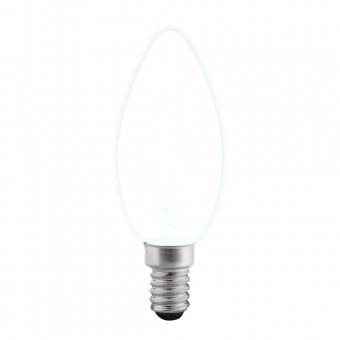 Bec LED Filament Lumanare 4W E14 6500K Clar