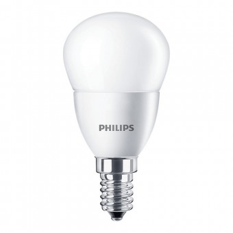 Bec LED Sferic P45 5.5-40W E14 827 Corepro