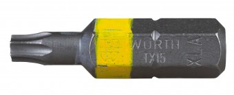 Bit 1/4 Torx TX15 galben 26mm