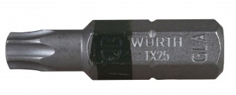 Bit 1/4 Torx TX25 negru 26mm