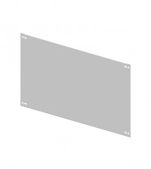 Blind Front Plate 695mm B10 sheet steel