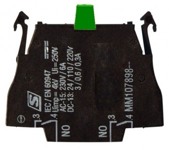 Bloc contacte 2xND cu cleme elastice