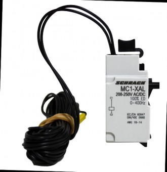 Bobina de declansare, 230VAC/DC MC1 + contact cu anticipatie