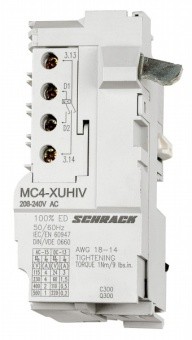 Bobina declansare la tens.min. 208-240VAC MC4+2cont.anticip.