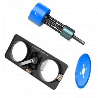 Bohr-Fixx and drilling template set 74 mm