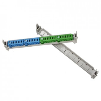 Bornier plug-in N/PE 2xN (1x25, 7x4mm²) /2xPE (1x25, 7x4mm²)
