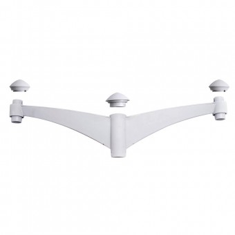 Brat Dublu Modern Gri MIDPILAR 2L - FUMAGALLI