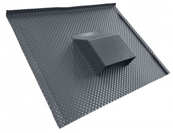 Brick replacement panel 2.1 incl.ventilationhood anthracite