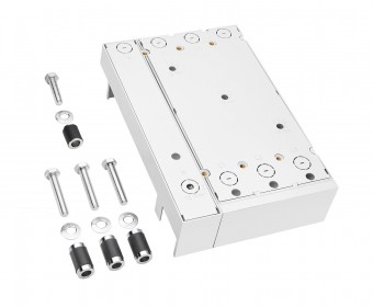 Busbar adapter 520A, 4-pole, 185 x 284, N on left side