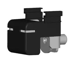Busbar terminal for holeless mounting