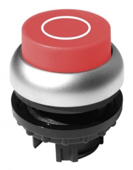 Buton comanda scund fara revenire rosu 0