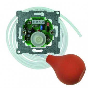 Buton de apel pneumatic cu tub de 2m