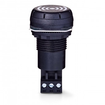 Buzer Compact, d= 30 mm, 230-240 V c.a., negru, 85 dB