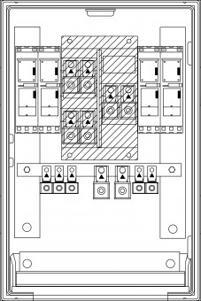 cable distribution cabinet UP 4NHT000