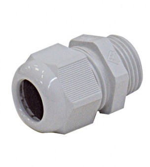 Cable fittings M25x1.5LN,light grey,RAL 7035,polyamide