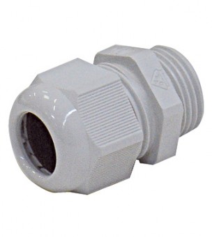 Cable fittings M32x1.5LN,light grey,RAL 7035,polyamide