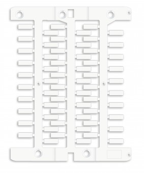 Cable label 4x12mm, yellow, for SmartPrintPlus